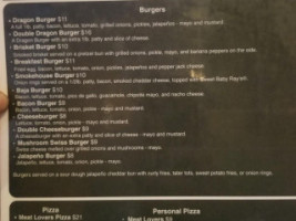 Los Cazadores menu