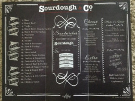 Sourdough Co. Auburn menu