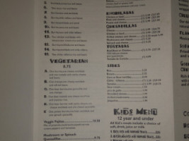 La Herradura menu