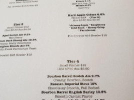 Lehman's Brewery Farmhouse menu