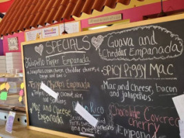 Empanadaville menu