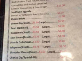 El Mariachi menu