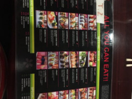 Meiga Sushi menu