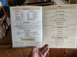 Old Timer Cafe menu