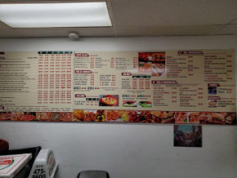 Bambino's Pizza menu