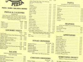 Wayne's Pizza menu