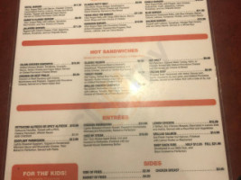 Wedgies Sports Grill menu