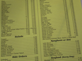 Lincoln House Of Pizza menu