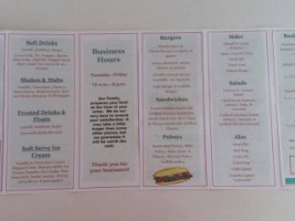 Grantadams Dairy Maid menu