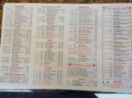 China Kitchen menu