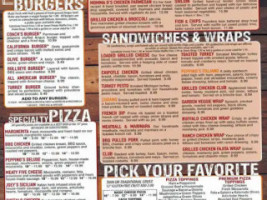 Peppino's Pizzeria Sports Grille menu