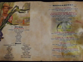 Ricardo's menu