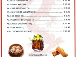 Abc Chinese menu