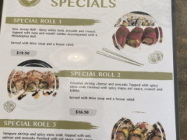 Lucky Sushi Cafe menu