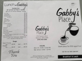 Gabby's Place food