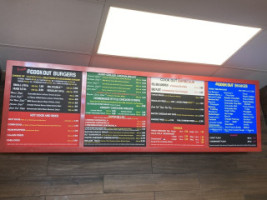 Cook Out menu