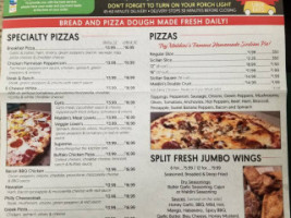 Maldini's Pizza menu