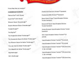 Carl's Jr. menu