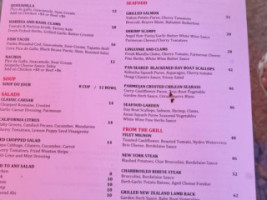 Red Restaurant And Bar menu