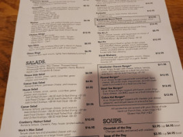 Flannel Tavern menu