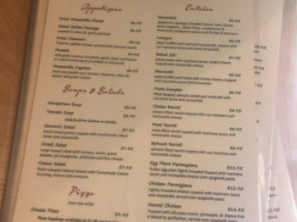 Genova Italian menu