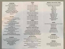 Ganello's Pizza Company menu