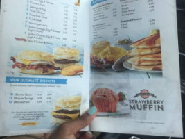 Biscuitville menu