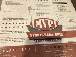 Mvp Grill menu