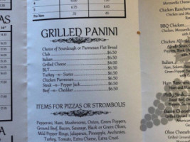 Pompeii's Pizza menu