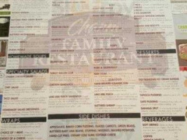 Charm Family menu