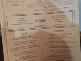 Viaggio menu