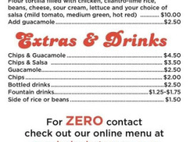 Luchador Tacos menu