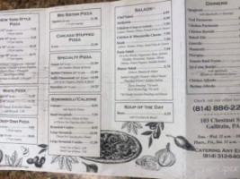 Mazz's Pizza Plus menu