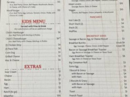 The Feed Bin Cafe menu