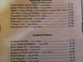 Hofbrauhaus menu