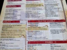 Famous Toastery menu