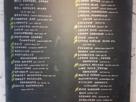 Sweetgreen 61st menu