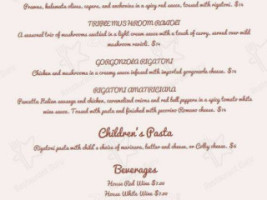 Pasta Nova Italiano menu