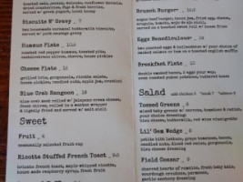 Indian Fields Tavern menu