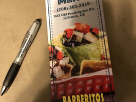 Barberitos menu