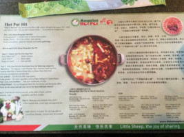 Happy Lamb Hot Pot, Union City Kuài Lè Xiǎo Yáng menu