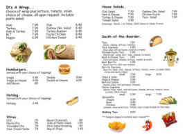 Dee's Place menu