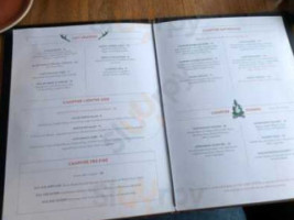 Campfire Adirondack Grill menu