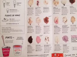 Jeni's Ice Creams West Loop menu