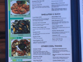 Fishlips Waterfront Grill menu