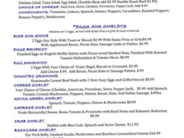 Russo's Bistro menu