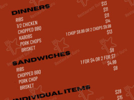 Chef Erik's Food Truck And Catering menu