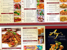 Aj Chinese Express menu