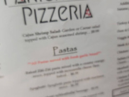 Panichellis Pizzeria menu