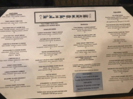 The Flipside menu